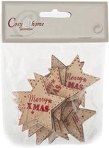 Deco ster set van 12 stuks - Kerst