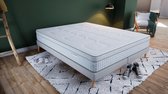 2-Persoons Matras Mont Blanc - 100% Natuurlatex Pulse - 23cm matrasdikte - Oeko-Tex - 140x190cm