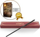 Toverstaf - Geschikt voor Ginny Wemel / Weasley kostuum - Magic Wand - Met Treinkaartje - Inclusief Toverspreuken E-book