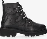 Tango | Bee bold 566-a black leather/studs straps - black sole/studs welt | Maat: 42