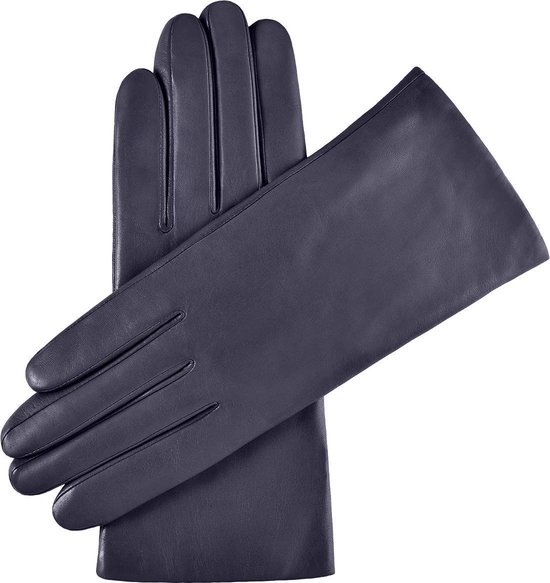 mbyM Leren handschoenen blauw casual uitstraling Accessoires Handschoenen Leren handschoenen 