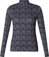 IVY BEAU Ninte Jersey Shirt - Black/Multi-Colour - maat 44