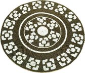 See Me Design Goud Witte Midi Carré Placemat met de handgemaakt