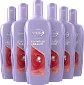 Andrelon Shampoo Levendige Kleur - 6 x 300ml - Voordeelverpakking