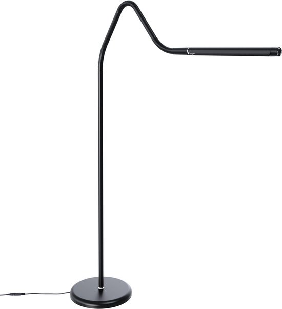 Daylight Electra Vloerlamp - industieel - Dimbaar - staande vloerlamp voor woonkamer - Daglichtlamp - Zwart
