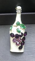 Broche kopje koffie (Coffee Cups Wit /Goudkleurig ) 2.6 x 1.9 cm