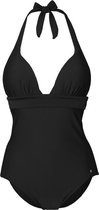 Sapph 20S Marilyn One Piece Halterpu Dames Zwart-38