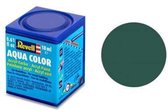 Revell Aqua #48 Sea Green - Matt - RAL6028 - Acryl - 18ml Verf potje