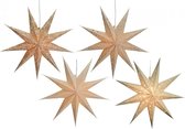 ster van papier - Hangende Ster - 9 punten - 60 cm - 2 stuks