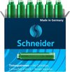 cartouches d'encre Schneider boîte de 6 pièces vert S-6604