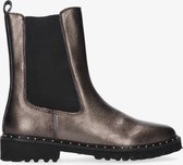 Tango | Bee 511-b gold tumbled leather chelsea boot - black sole/studs | Maat: 39