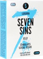 Seven Sins - Jelly - Lustopwekker Voor Koppels - 5 sachets
