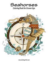 Seahorses- Seahorses Coloring Book for Grown-Ups 1