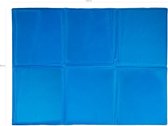 909 Outdoor Koelmat voor Huisdieren – Koeling Mat voor Honden en Katten – Cooling Gel Mat – Blauw - 90 x 120 x 1 cm