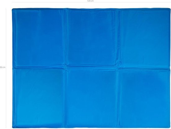 909 OUTDOOR Tapis Rafraichissant Bleu pour Chien 90 x 120 cm, Tapis de  Refroidissement... | bol.com