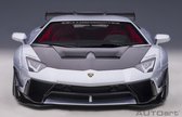 AutoArt 1/18 Lamborghini Aventador Liberty Walk LB-Works - Matt Silver metallic