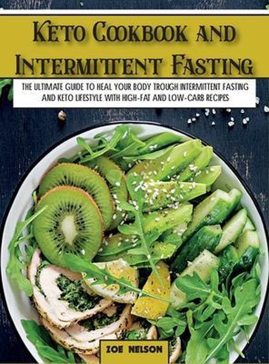 Healthy Cookbook- Keto Cookbook and Intermittent Fasting - cover