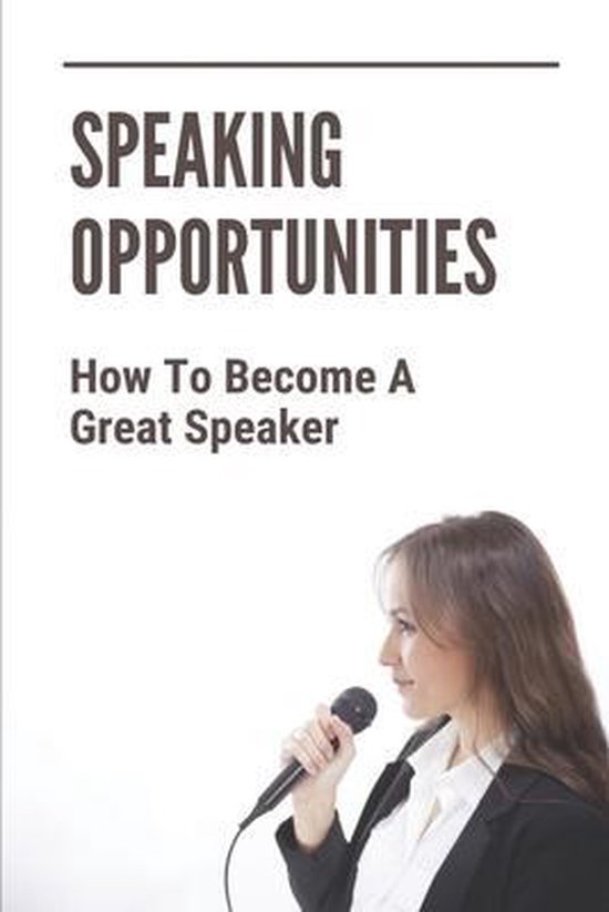 Speaking Opportunities - cover