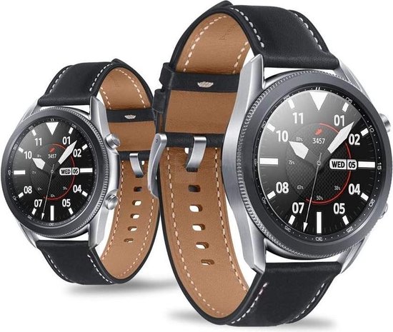 DrPhone Galaxy Watch 3 45mm & Gear S3 Glas Screenprotector- Tempered Glass - Glazen Gehard Transparant 9H 2.5D - Screen