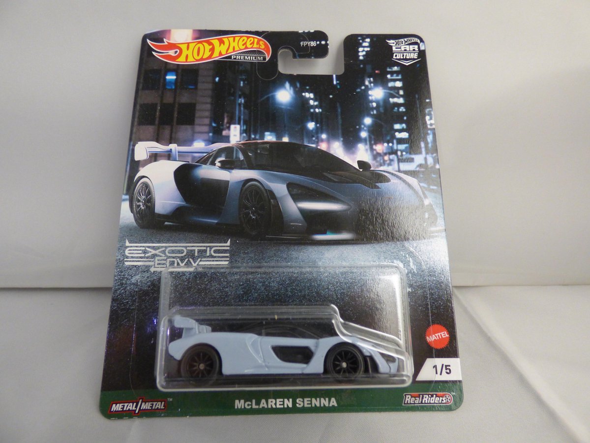 Hot Wheels Exotic Envy McLaren Senna (Grey) McLaren Senna (Grey)