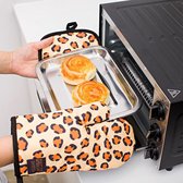 Ovenwant met pannenlap | Leopardprint, panterprint| You-Home