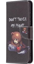 Cool beertje agenda book case hoesje Telefoonhoesje geschikt voor Samsung Galaxy A22 5G