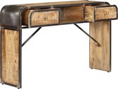 Sidetable 120x30x75 cm massief mangohout