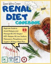 Renal Diet Cookbook: 3 Books in 1