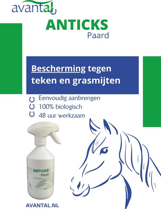 Anticks Paard Biologisch Anti Teken Beschermt Tegen Horzels anticks-paard-biologisch-anti-teken-beschermt-tegen-horzels