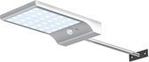 Behave Solar Buitenlamp Met Bewegingssensor - 450 Lumen - 36 LEDs - Wit Licht - IP65 Waterdicht - 3 Lichtstanden - 2000 mAH Lithium Batterij - Tuinverlichting op Zonneenergie