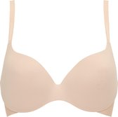 Maidenform Comfort Devotion DreamWire Back Smoothing Beugel BH Vrouwen Beha - Almond - Maat 75 D