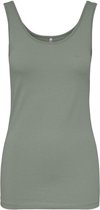 ONLY ONLLIVE LOVE LIFE S/L TANK TOP Dames Top - Maat M