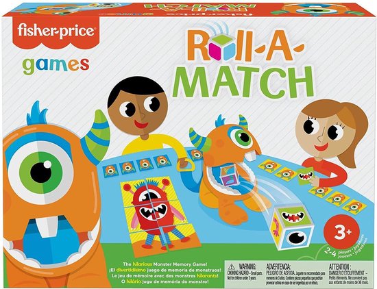 Afbeelding van het spel Roll-A-Match - Fisher-Price - Educatief Speelgoed