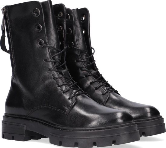 Omoda M79224 Veterboots - Laarzen Met Veters - Dames - Zwart - Maat 42 |  bol.com