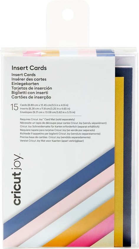 Cricut Insert Cards Sensei R10 (8,9 cm x 12,4 cm) 15-pack