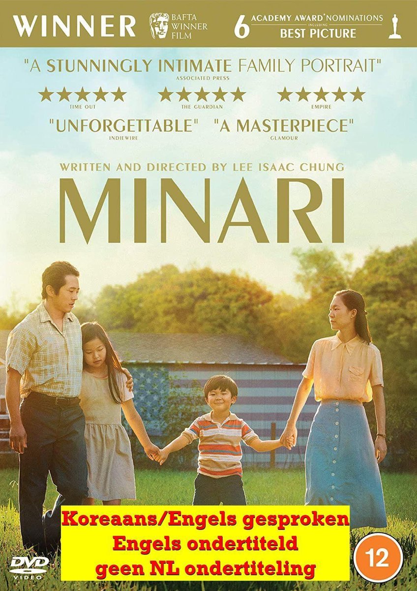 Minari (DVD) Koreaans/Engels gesproken, Engels ondertiteld