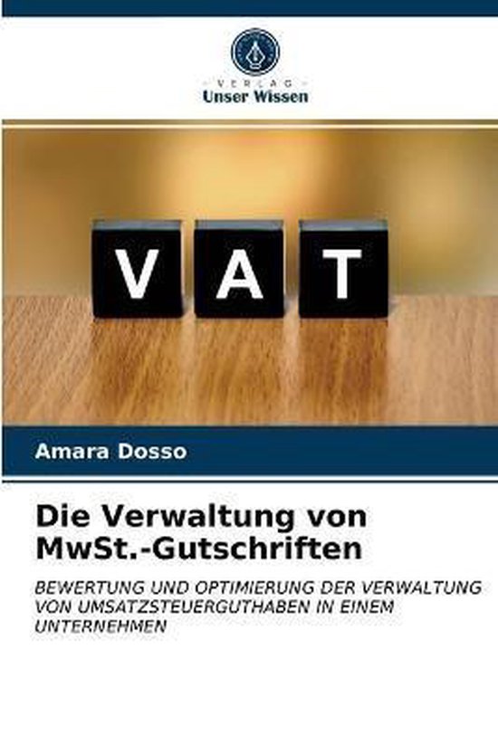 Die Verwaltung von MwSt.-Gutschriften - cover