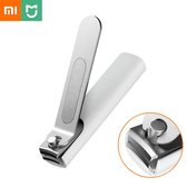 Xiaomi Mijia Nagelknipper - Roestvrij staal - Anti-Spatdeksel - Vijl - Ook voor professioneel gebruik - Xiaomi nagelknipper - Nagelknipper - Wit - Hoogwaardige kwaliteit