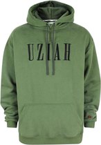 HOODIE Groen logo UZIAH