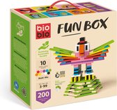Bioblo Bouwset - Fun Box Multi-Mix met 200 stenen