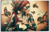 Schilderij Fantasy Woman