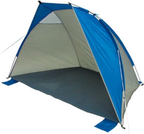 High Peak Strandtent - Tenten - Mallorca Uv40 Polyester 230 Cm Grijs/blauw - kamperen - kampeertent