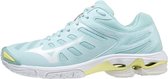 Mizuno Wave Voltage Dames - Sportschoenen - Volleybal - Indoor - blauw/wit