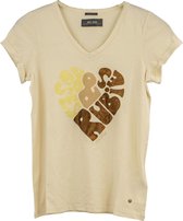 Mos Mosh Dames Rubies T-shirt Ecru maat L