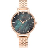 Olivia Burton Dames horloge analoog quartz One Size Roségoud 32014925