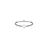 Thomas Sabo Dames-Armband 925 Zilver, Perlon/Nylon One Size 88281241