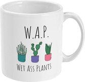 MUGZ- Grappige mok - Theemokken - Koffiemokken - Cadeau - Wet Ass Plants - Theetassen - Koffietassen - Theebeker - Koffiebeker - Mokken met tekst - Leuke mokken