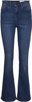 NOISY MAY NMSALLIE HW FLARE JEANS VI021MB NOOS Dames Jeans - Maat W29 X L34