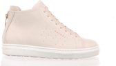 MAIMAI halfhoge damessneaker - beige - maat 37