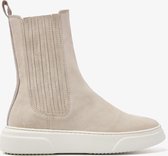 VIA VAI Juno Lyza Chelsea boots dames - Enkellaarsjes dames - Beige - Maat 39